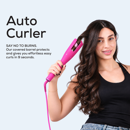Oil-Coated Protective Auto-Curler