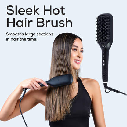 Sleek Paddle Hot Brush