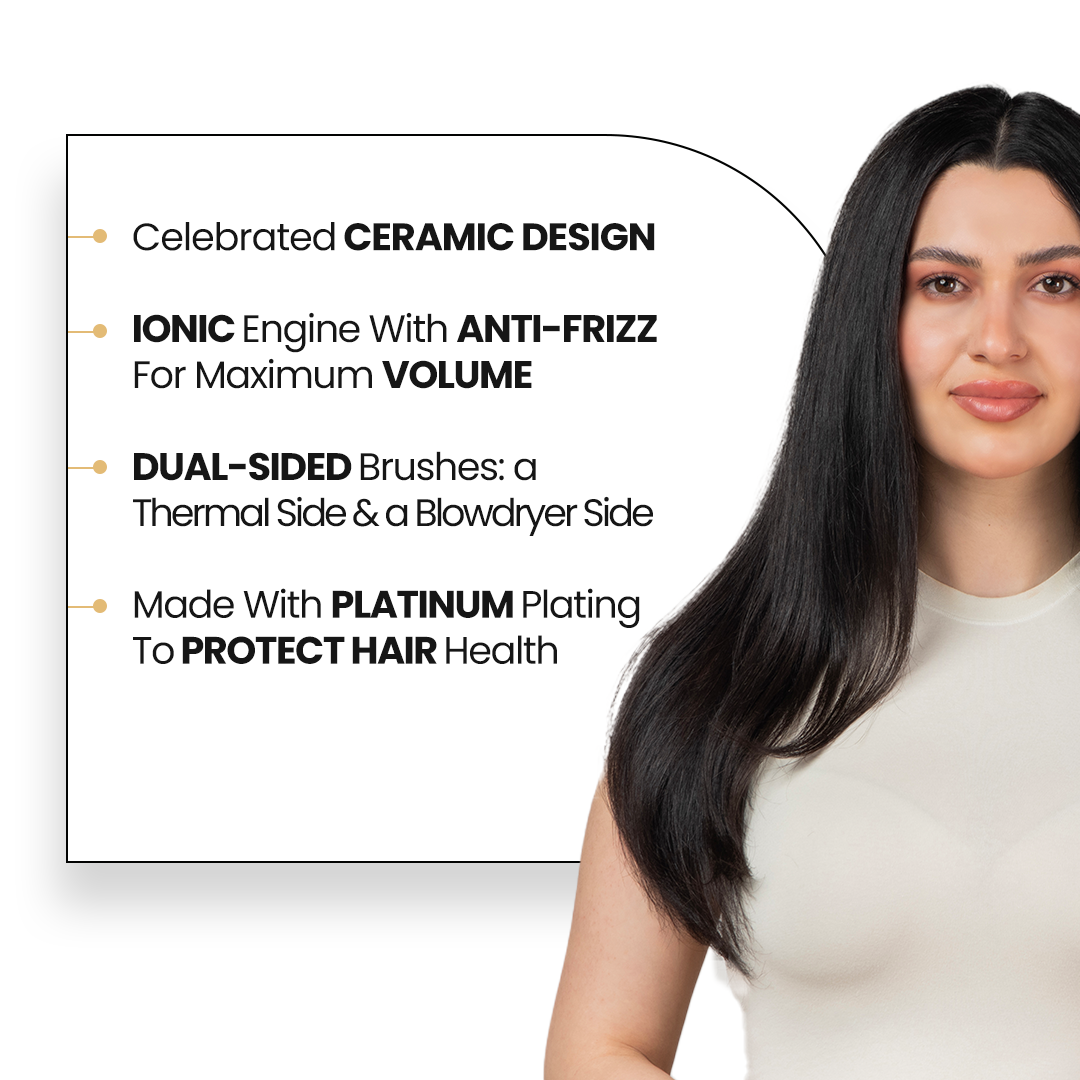 Volumizing Ceramic Ionic Hot Brush