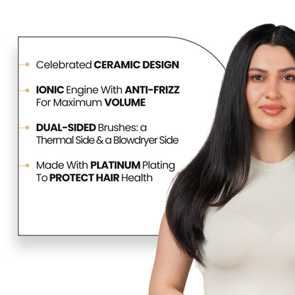 Volumizing Ceramic Ionic Hot Brush