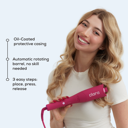 Oil-Coated Protective Auto-Curler