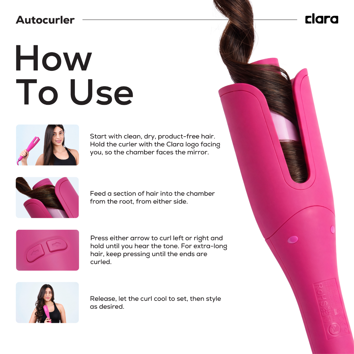 Oil-Coated Protective Auto-Curler