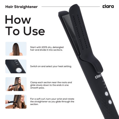 Anti-Frizz Platinum Ionic Straightener