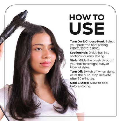 Slim Hot Brush and Ionic Hot Brush