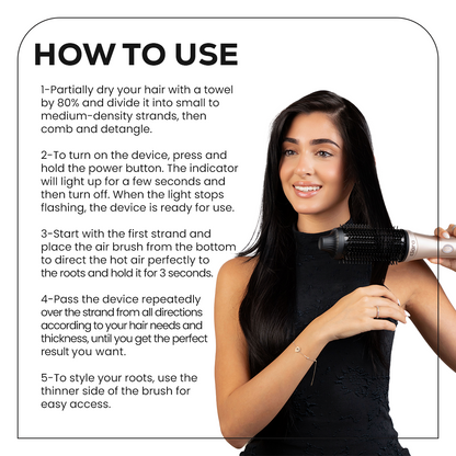 Air-Glow Styling Brush