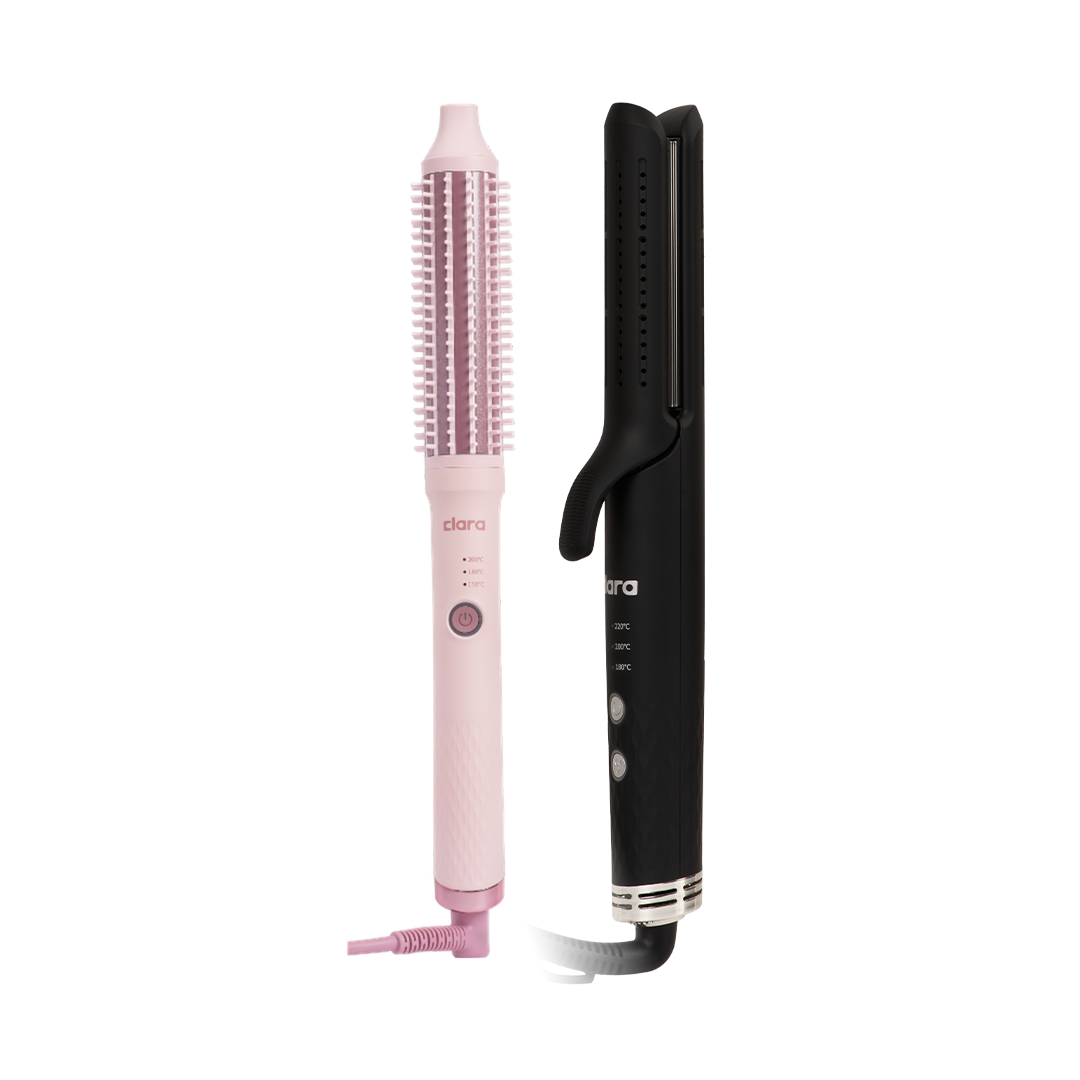 Slim Hot Brush and  Straightener