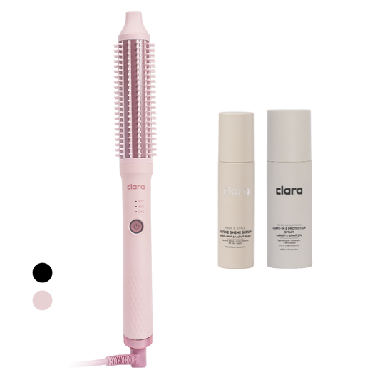 Slim Ionic Brush, Protection Spray & Shine Serum Set