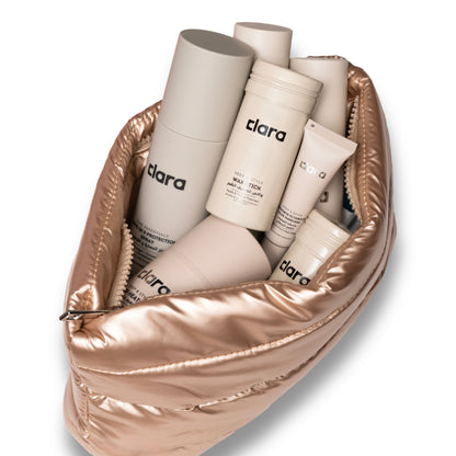 Clara Gold Pouch