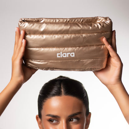 Clara Gold Pouch